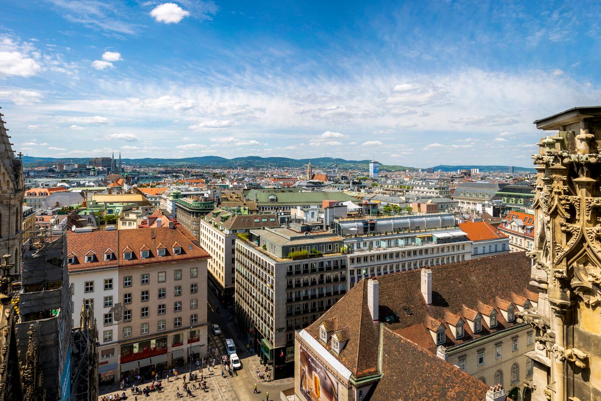 Vienna skyline